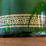 Pharmacy pot in Belgian green glass