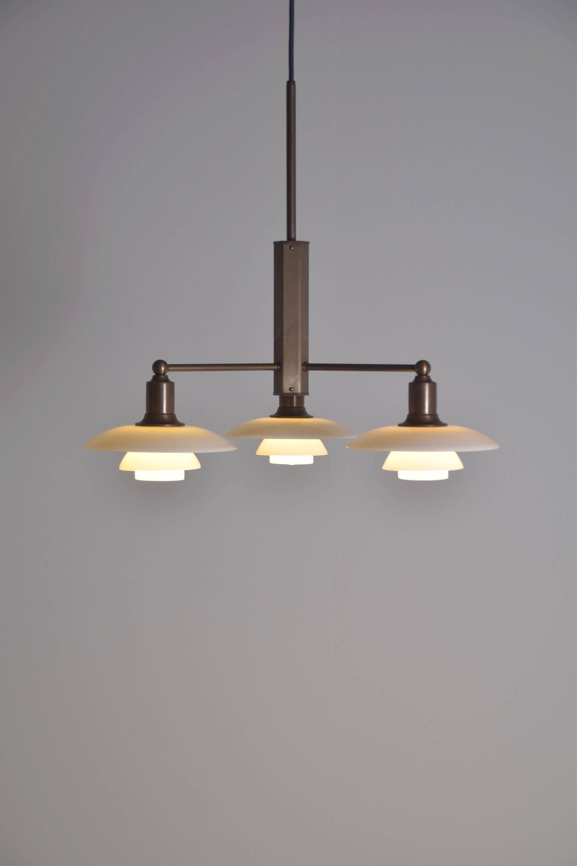 PH 2/1 chandelier by Poul Henningsen for Louis Poulsen, anniversary edition