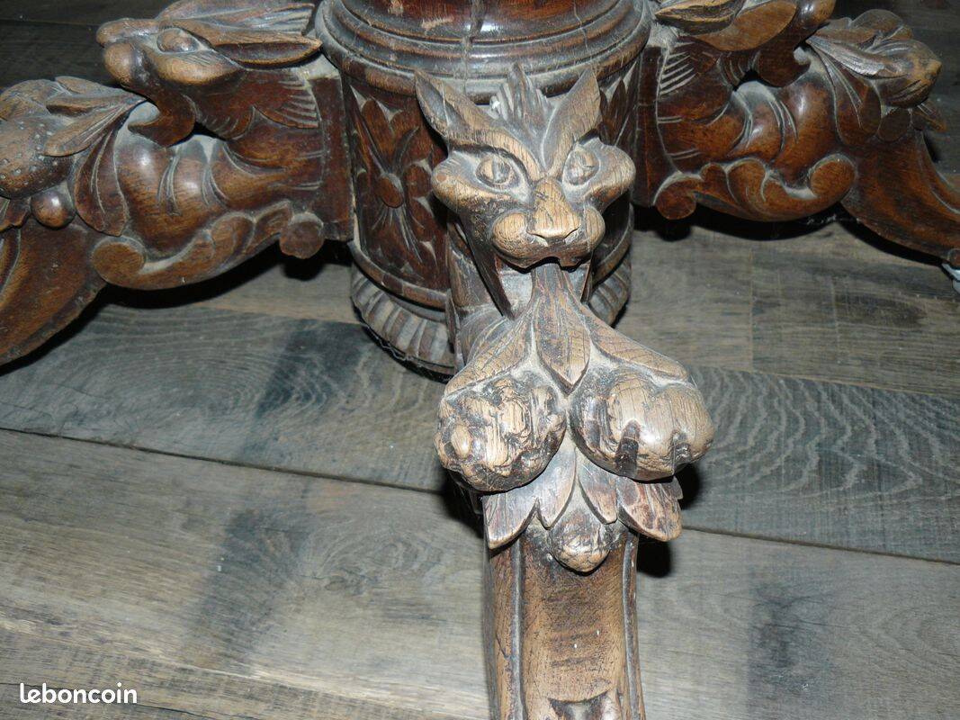 Table from the Second Empire period, Napoleon III.