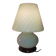 Lampe champignon murano spirale couleur ocre ans 70 vintage glass be