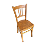 Bistro chair in light wood