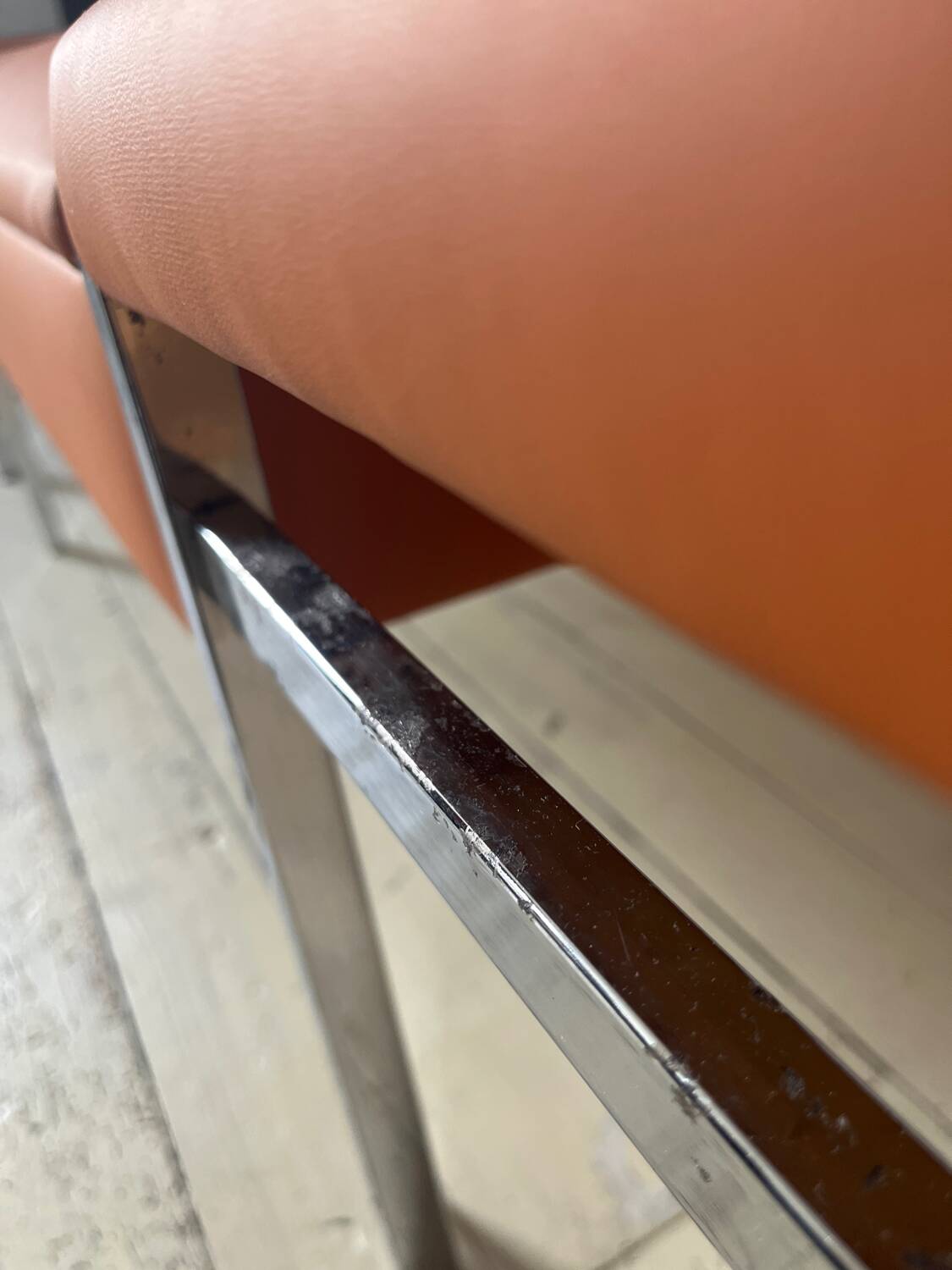 Vintage 70's chairs and bench