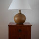 Lampe vintage en grès