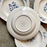 5 hollow plates Villeroy & Boch in porcelain