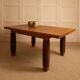 Sculptural wooden table