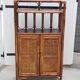Meuble en rotin vintage des années 70