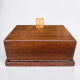 Art Deco wooden cigarette dispenser 1930s cigarette box