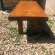 Wooden coffee table or bench