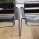 Lot de 2 Fauteuils cuir noir inspiration Wassily