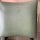 green and metal skai chair