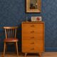 Commode, semainier, chiffonnier vintage de style scandinave
