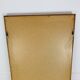Scandinavian mirror with asymmetrical shelf in wood, 1960s