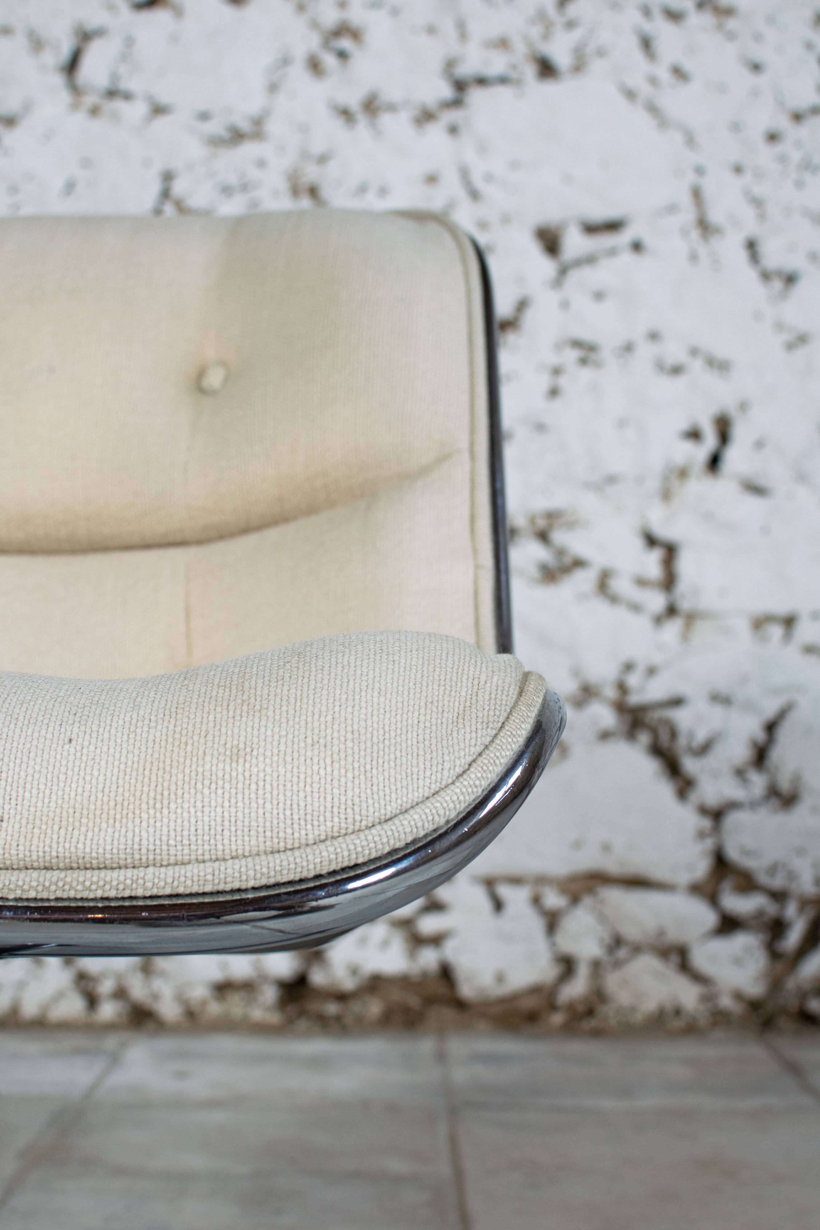 Fauteuil executive Charles Pollock pour Knoll, 1960