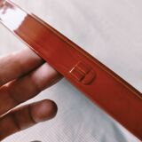 Red lacquer tray