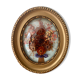 Frame vintage dried flowers