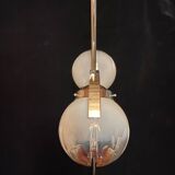 Space Age floor lamp, Murano shade, 1970s.