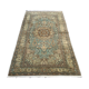 Vintage turkish rug 205x120 cm shabby carpet central anatolian medium