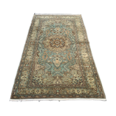 Vintage turkish rug 205x120 cm shabby carpet central anatolian medium