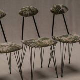 Italian set of mid-century dining chairs, 1960s