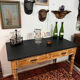 Ancienne table de cuisine en sapin