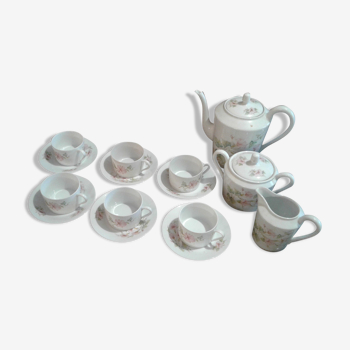 Porcelain coffee service Limoges