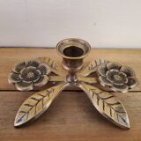 Brass candle holder
