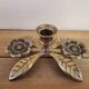 Brass candle holder