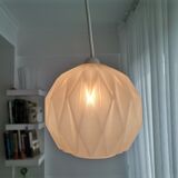 Small Origami pendant lamp 1960s LeKlint style