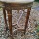 Louis XVI style gilded wood piano bench