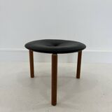 Swedish Stool by Uno & Östen Kristiansson for Luxus, 1950s