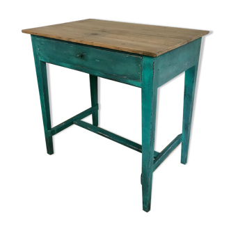 Old patinated table