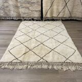 natural Berber carpet 190x270cm