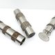 Set of three brutalist metal vases by BMF – Germany, 1970s