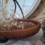 Vintage bamboo basket