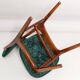 Green velvet Mid-Century chair designed by Rajmund Hałas, Poland, 1960s.