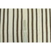 1970s Vintage Turkish Oushak Handmade Wool Cotton Beige Area Rug 150x194