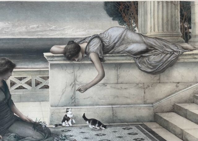 Henry Ryland lithograph