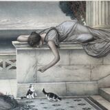 Henry Ryland lithograph