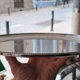 Ercuis pearl silver metal tray