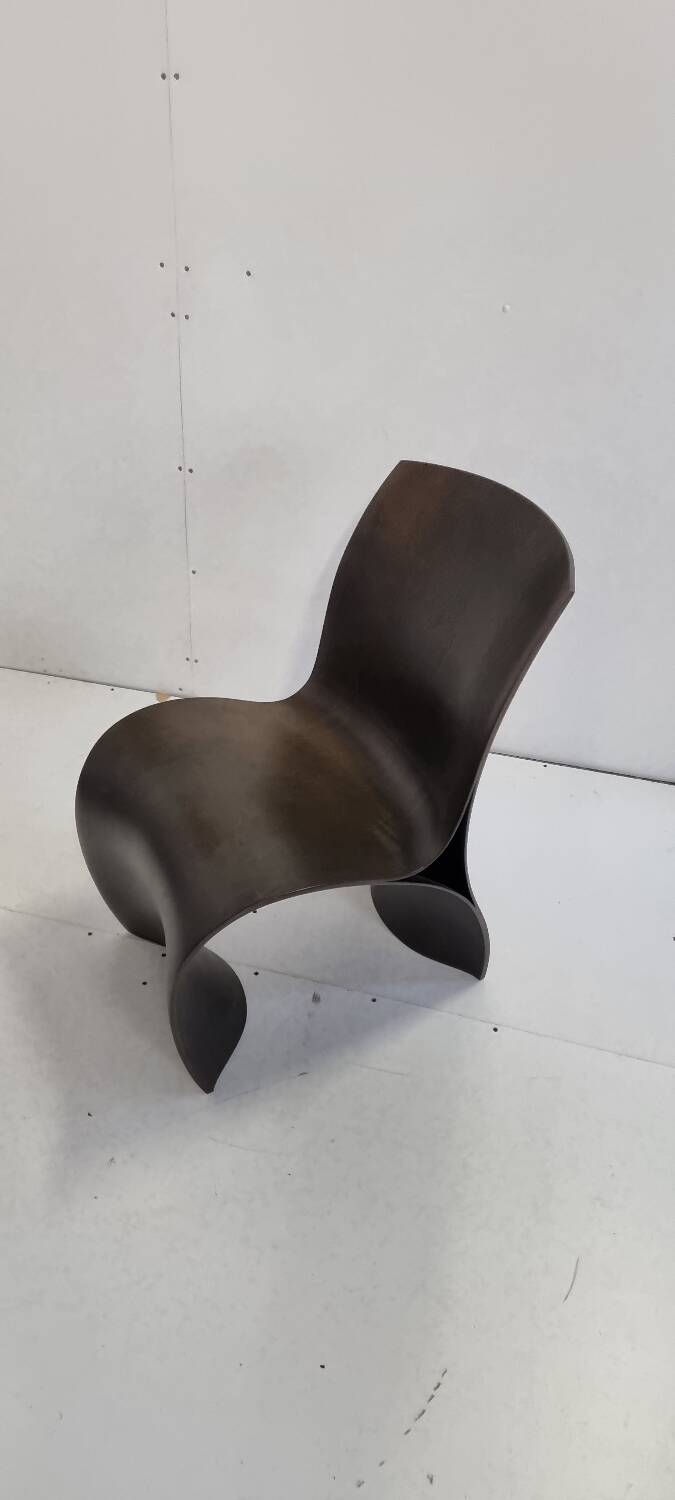 Chaise Ron Arad en contreplaqué 3 peaux pour moroso