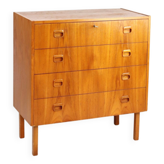 Scandinavian teak chest of drawers