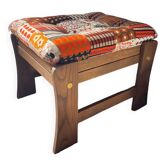 Ottoman scandinave avec marche pied escamotable
