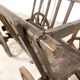 Antique german goat cart farmhouse wagon