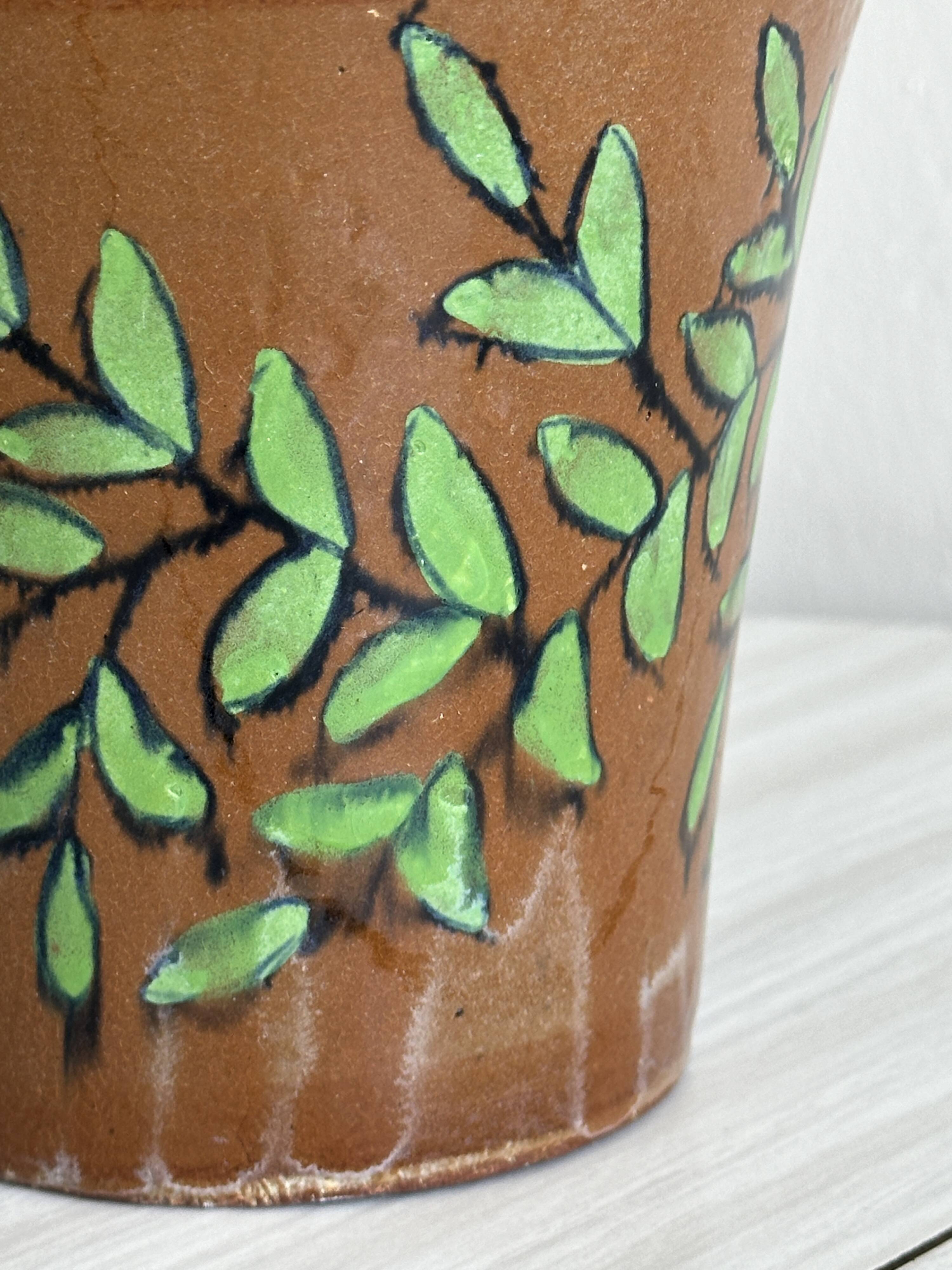 Ceramic flowerpot