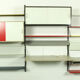 Wall Unit by Tjerk Reijenga for Pilastro with die cut magazine shelve