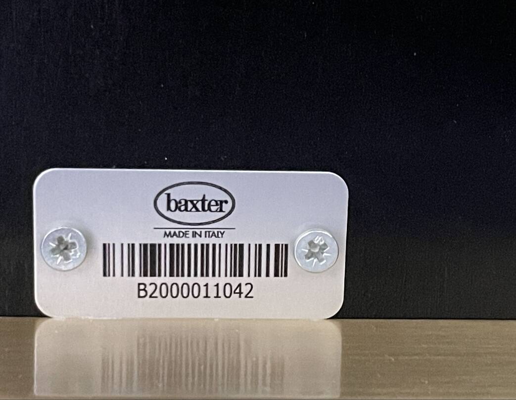 Baxter - Greta chair in Kashmir leder - set of 2