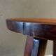 Side table with tapered legs