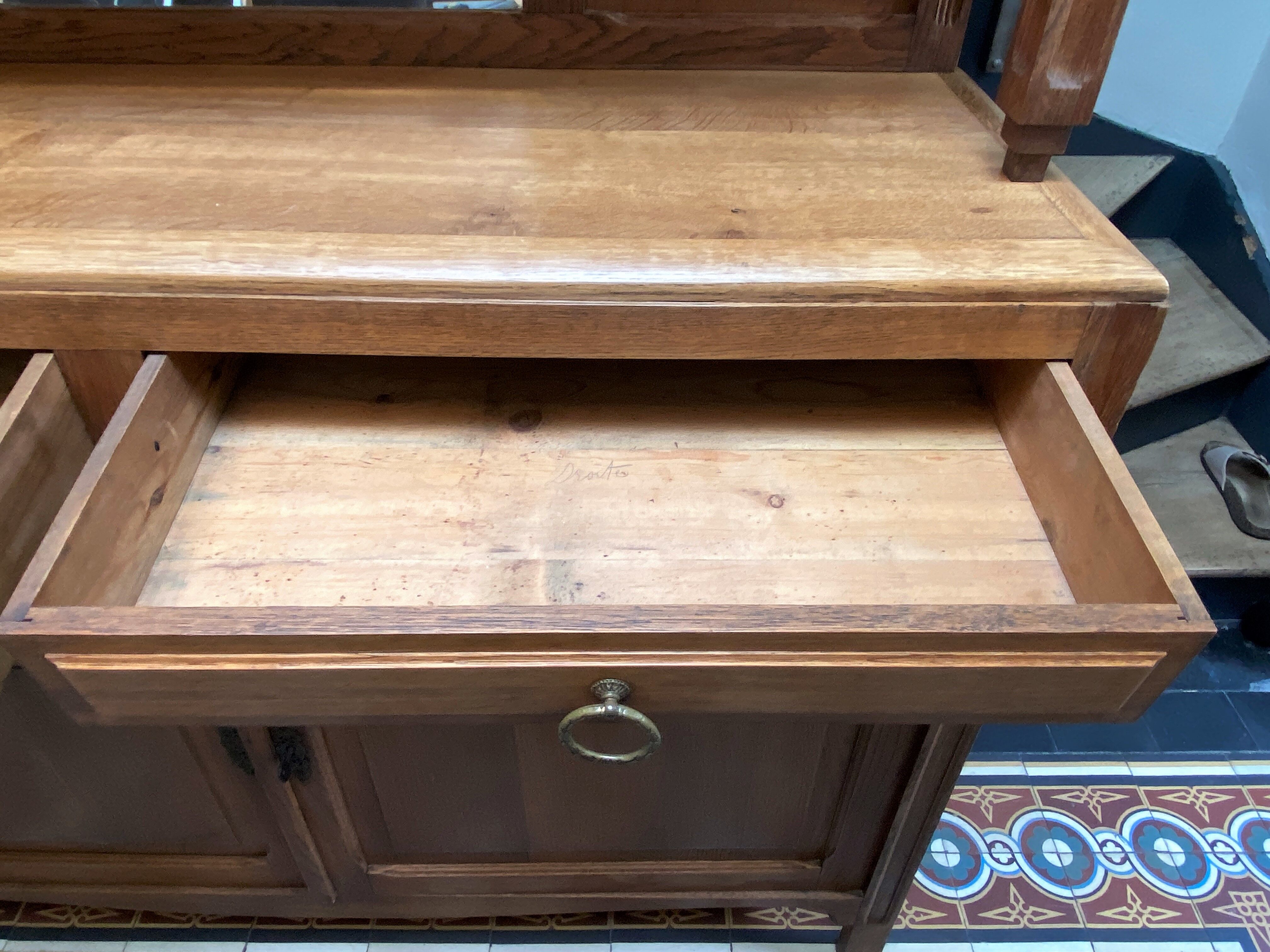 Vaisselier, buffet 2 body 1940