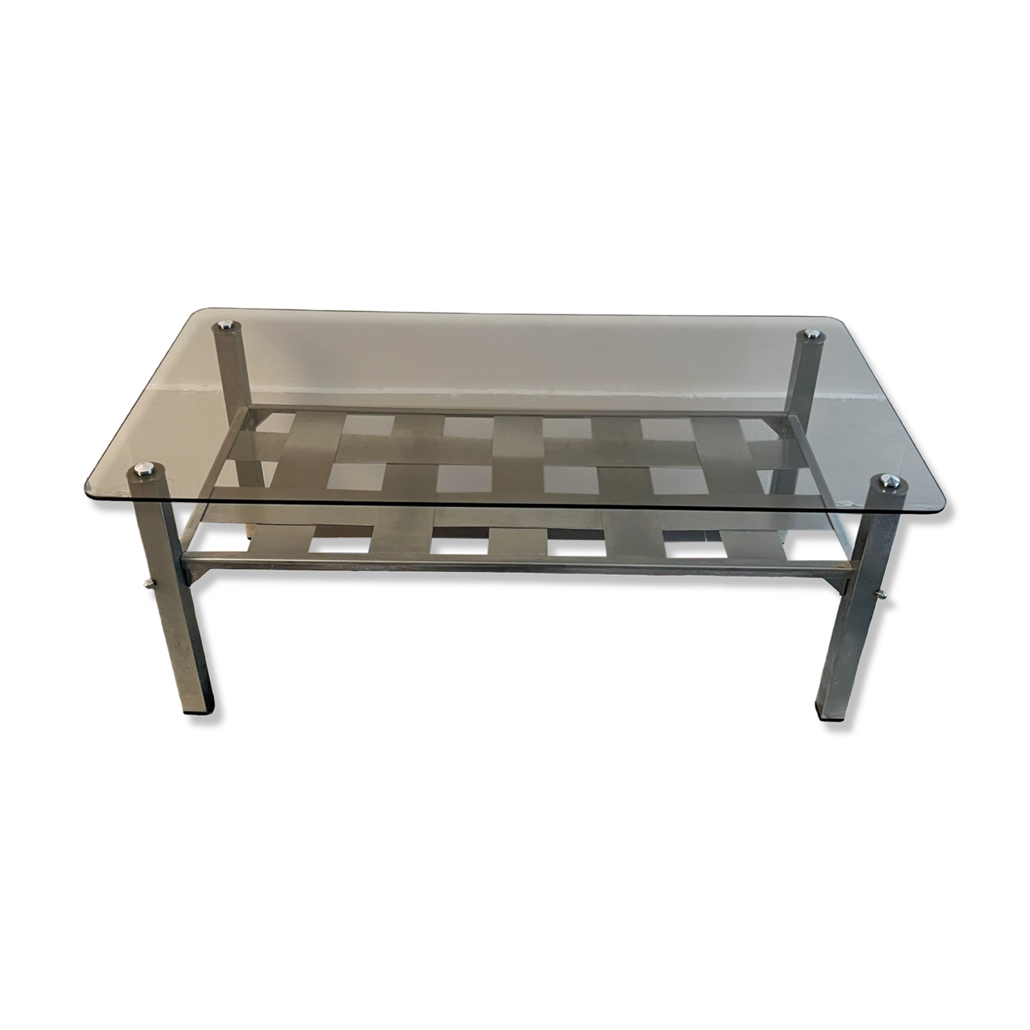 Vintage coffee table design 1970.