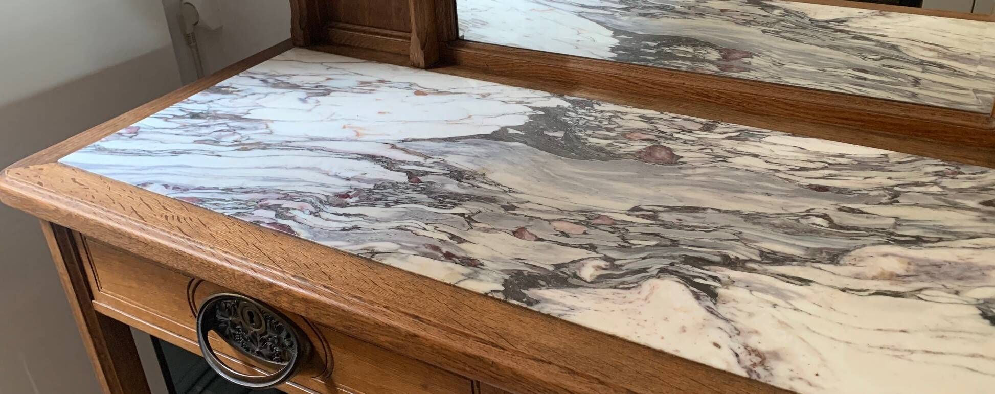 Art Nouveau style dessert buffet